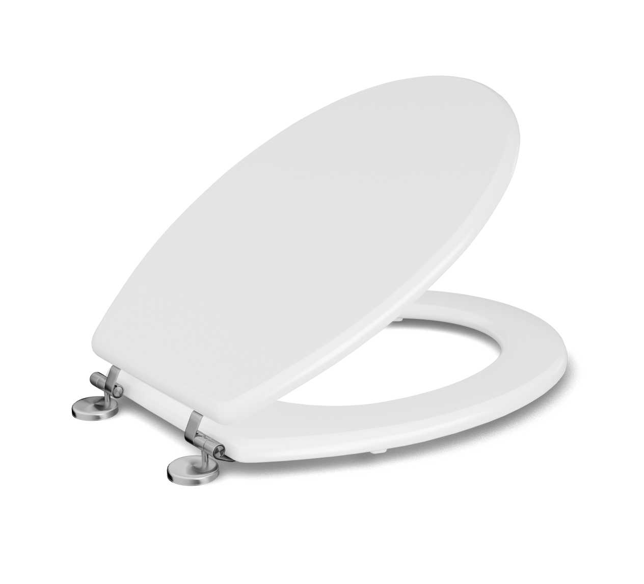 Adshank - Elongated Toilet Seat Cover - Suitable for Elongated 18 Oval -  Toilet Pot