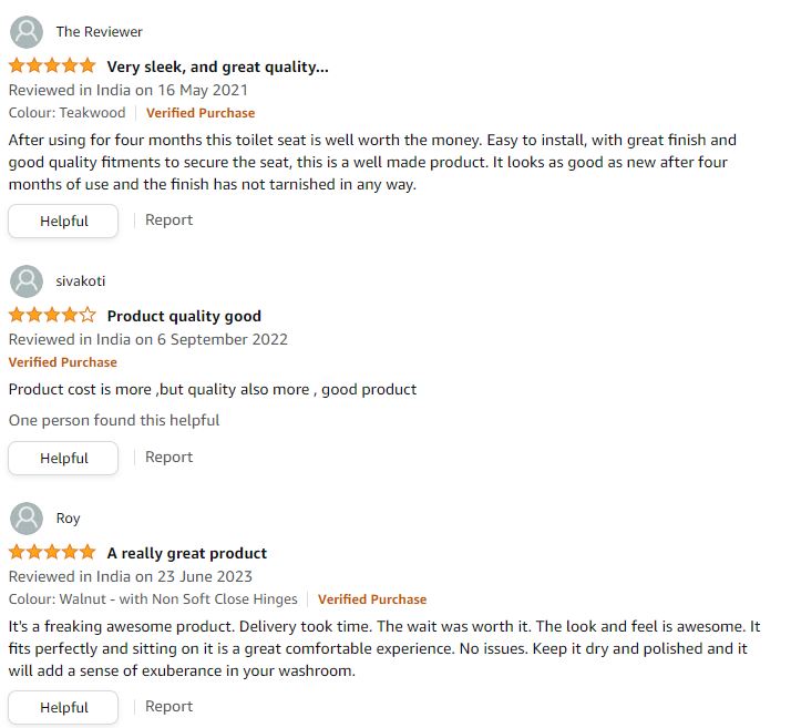 Adshank Toilet Seat Cover reviews on Amazon